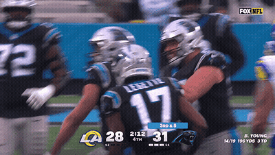 Fox NFL Panthers Vs Rams GIF