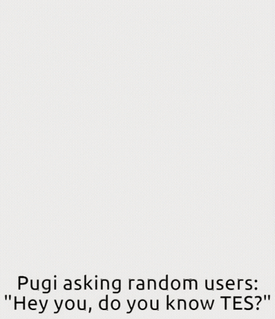 Fox Saying Pugi Asking Random Users GIF