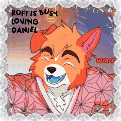 Fox Saying Rofi Is Busy Loving Daniel GIF