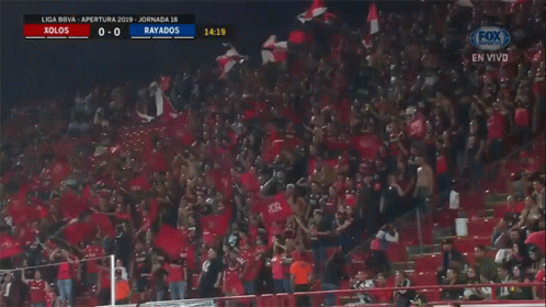 Fox Sports Soccer Broadcast Score 0-0 GIF