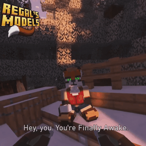 Fox Talking To Regal Models GIF