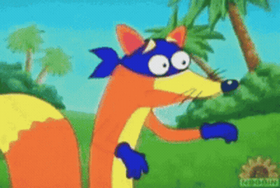 Fox With Pugi Text Asking Random Users GIF