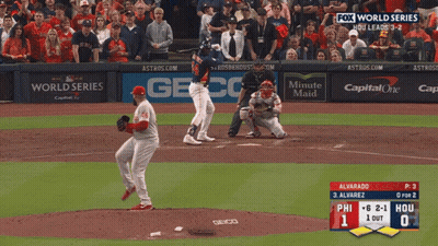 Fox World Series Game At Baseball Stadium GIF