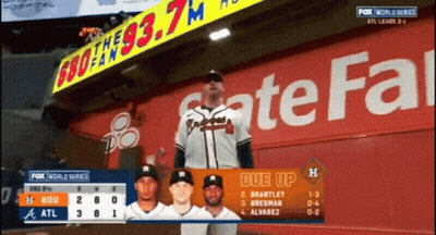 Fox World Series Game In Atlanta GIF