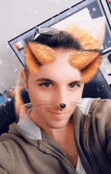 Foxy Filter Snapchat GIF