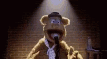 Fozzie Bear Bad Joke Silence GIF