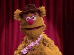 Fozzie Bear Second Thoughts GIF