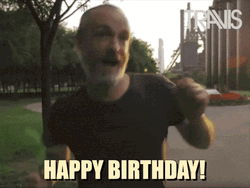 Fran Healy Birthday Dancing GIF