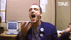 Fran Healy Puking GIF