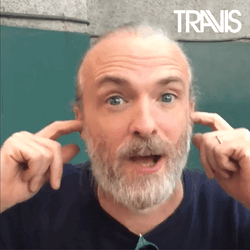 Fran Healy Shouting K Bye GIF