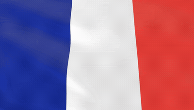 France Flag Blue White Red Waving GIF