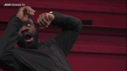 Francis Tiafoe Yawning GIF