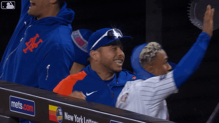 Francisco Alvarez Celebrating In Sideline GIF