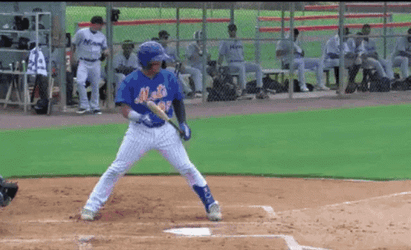 Francisco Alvarez Making A Swing  At The Ball GIF