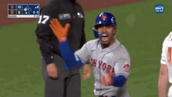 Francisco Lidor Cheering Wooo GIF