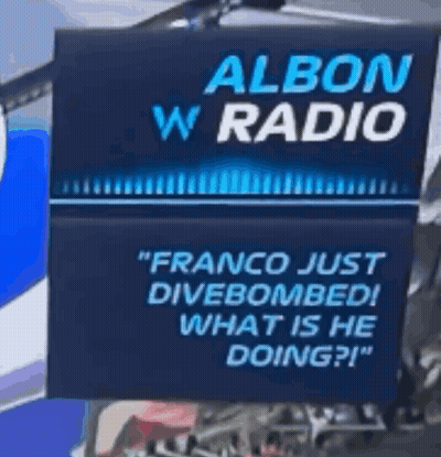 Franco Divebomb Sign What Is He Doing GIF