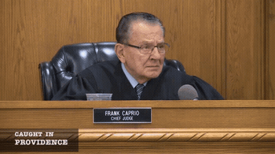 Frank Caprio Chief Judge In Court GIF