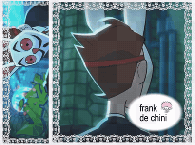Frank De Chini And Cartoon Character GIF