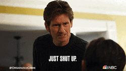 Frank Donnelly Shut Your Mouth GIF