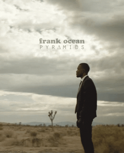 Frank Ocean 'S Album Pyramids Features A Man In A Suit And Tie GIF