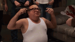 Frank Reynolds Desperately Pleading GIF