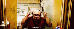 Frank Reynolds Hand Sign GIF