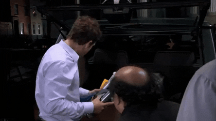Frank Reynolds Learning To Fix Car GIF