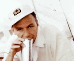 Frank Sinatra Drinking