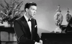 Frank Sinatra Piano GIF