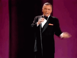 Frank Sinatra Pointing