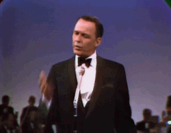Frank Sinatra Shakes Hand