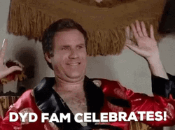 Frank The Tank Celebrating GIF