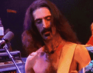 Frank Zappa Guitar GIF