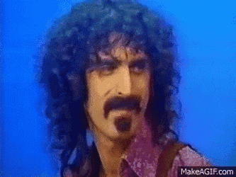 Frank Zappa Smile GIF