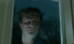 Frankenstein Eddie Mitchell Peeking At Window GIF