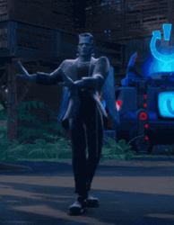 Frankenstein Harlem Dance Meme GIF