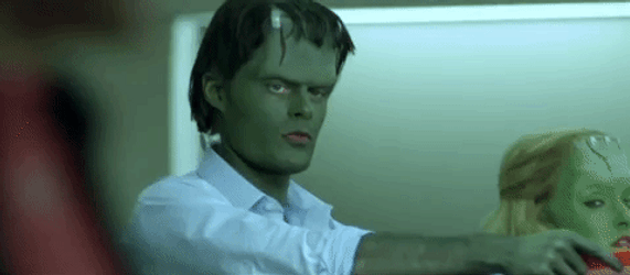 Frankenstein Monster Slow Motion SNL GIF