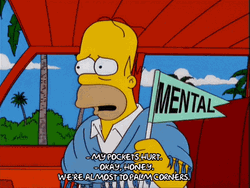 Frazzled Homer And Marge The Simpsons GIF