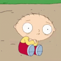 Freaking Out And Traumatized Family Guy GIF