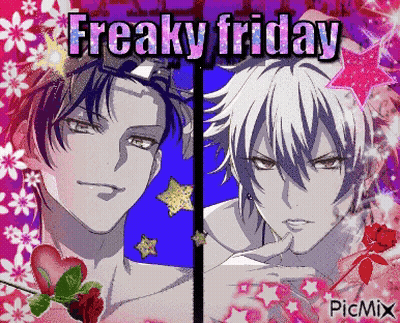 Freaky Friday Anime Characters GIF