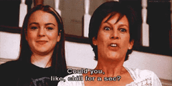 Freaky Friday Lindsay Lohan And Jamie Curtis GIF