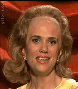 Freaky Lady Kristen Wiig SNL GIF