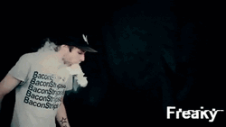 Freaky Smoke Blowing Formation GIF