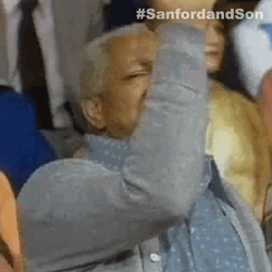 Fred Sanford Fist Down GIF