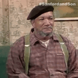 Fred Sanford SMH Shaking Head GIF