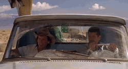 Fred Ward Driving The Car GIF