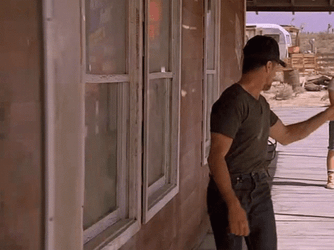 Fred Ward Heading To The Door GIF