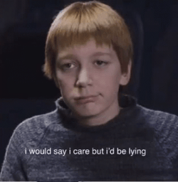 Fred Weasley I Would Say I Care GIF
