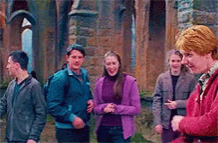 Fred Weasley Playing With Fireworks Stick GIF