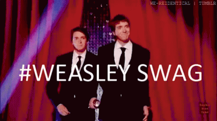 Fred Weasley Swag GIF